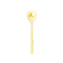 RICE - Cuillère à café - Imprimé coeur - Jaune
