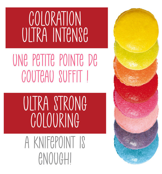 SCRAPCOOKING - 9 mini colorants en poudre