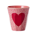 RICE - Gobelet 250 ML - MEDIUM - Fleur/coeur