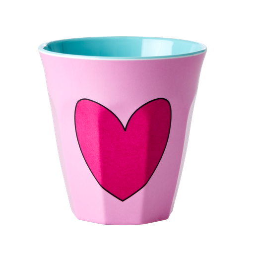 RICE - Gobelet 250 ML - MEDIUM - Rose Coeur