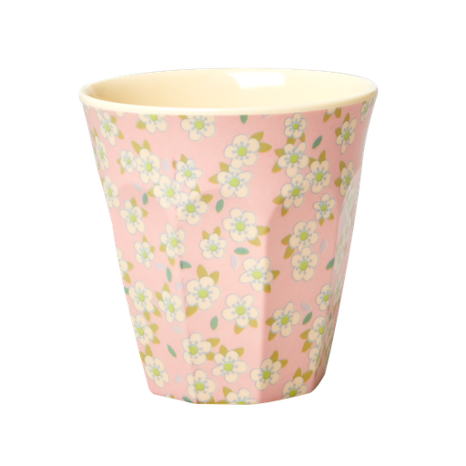 RICE - Gobelet 250 ML - MEDIUM - Rose fleuri 